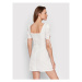 Glamorous Každodenné šaty GC0554 Biela Regular Fit