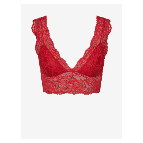 Red Women's Lace Bra Pieces Lina - Women's