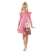 Denokids Teddy Bears Girl's Pink Sleeveless Summer Dress