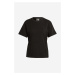 Bavlnené tričko adidas Originals IC5277-black, čierna farba, jednofarebné
