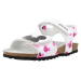 Geox  B SANDAL CHALKI GIRL  Sandále Biela