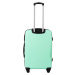 Mintová sada štyroch cestovných kufrov 0125, Luggage 4 sets (L,M,S,XS) Wings, Light green