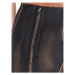 Remain Kožená sukňa Washed Leather RM2243 Hnedá Regular Fit