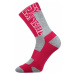 Voxx TARIX Dámske froté ponožky, červená, veľkosť
