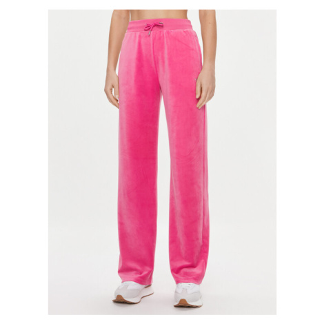 Guess Teplákové nohavice Couture V3BB26 KBXI2 Ružová Regular Fit