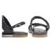 Simple Sandále SITGES-35512 Čierna