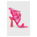 Sandále Kat Maconie Amba ružová farba