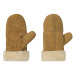 esmara® Dámske rukavice z jahňacej kože (béžová)