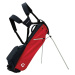 TaylorMade Flextech Carry Custom Stand Bag Dark Navy/Red