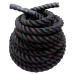 SVELTUS BATTLE ROPE L10 M ?38 MM Posilovací lano, čierna, veľkosť