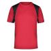 James&amp;Nicholson Pánske funkčné tričko JN306 Red