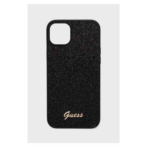 Puzdro na mobil Guess Iphone 14 Plus 6,7" čierna farba