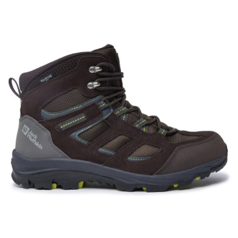 Jack Wolfskin Trekingová obuv Vojo 3 Texapore Mid M 4042462 Hnedá