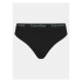 Calvin Klein Underwear Klasické nohavičky Bikini 000QF7096E Čierna