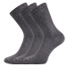 Ponožky BOMA 012-41-39 I tmavo šedé 3 páry 115969