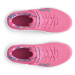 Dievčenská športová obuv (tréningová) UNDER ARMOUR UA GPS Surge 4 AC Print sunset pink pink meta