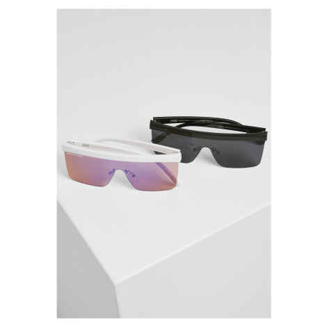 Sunglasses Rhodes 2-Pack Black/White Urban Classics