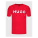 Hugo Tričko Dulivio 50467556 Červená Regular Fit
