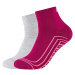 Skechers  2PPK Basic Cushioned Quarter Socks  Športové ponožky Šedá