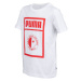Puma SLAVIA PRAGUE GRAPHIC TEE JR Juniorské tričko, biela, veľkosť
