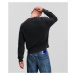 Sveter Karl Lagerfeld Jeans Klj Ribbed Sweater Black/Grey