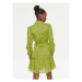 Pinko Každodenné šaty Piccadilly 101493 A155 Zelená Regular Fit