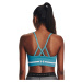 Podprsenka Under Armour Seamless Low Long Bra Blue