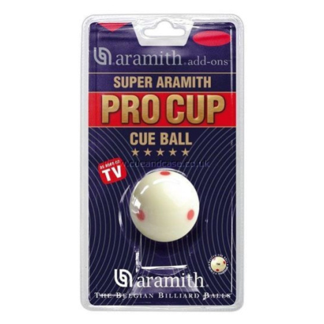 Biliardová guľa Super Aramith Pro Cup 52.4 mm, biela