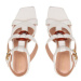 Alberta Ferretti Sandále 23151A6306 8003 Biela