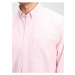 Růžová pánská košile oxford shirt in standard fit
