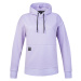 Women's casual sweatshirt Hannah SANDY HOODY purple heather