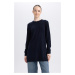 DEFACTO Regular Fit Crew Neck Tunic