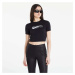 Tričko Nike NSW Oversized Slim Crop Tee Black