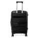 Čierny prémiový plastový kufor &quot;Royal&quot; s TSA zámkom - veľ. XL