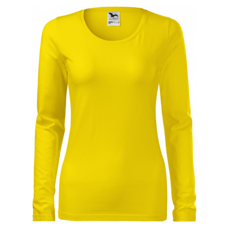 Malfini Slim Dámske tričko 139 žltá