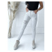 Jeans beige By la la cxp1216.ltbeige