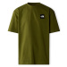 The North Face  NSE Patch T-Shirt - Forest Olive  Tričká a polokošele Zelená