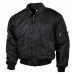 Bunda MFH® Flight Jacket CWU “Bomber“ – Čierna