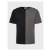 Karl Kani Small Signature Split Black/Anthracite Tee - Pánske - Tričko Karl Kani - Sivé - 603748