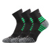 VOXX Sigma B ponožky tmavosivé 3 páry 112784