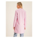 Marc O'Polo Vlnený kabát 001 6014 37001 Ružová Regular Fit