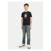 Jack&Jones Junior Tričko Seven Skull 12263213 Čierna Standard Fit