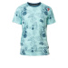Rafiki Slack Print Pánske lezecké tričko z organickej bavlny 10029732RFX eggshell blue