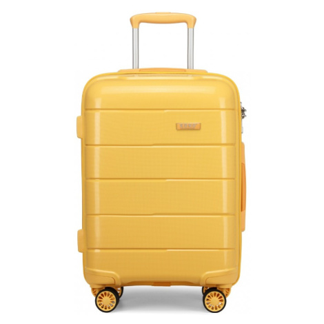Kono cestovný kufor na kolieskach Classic Collection - žltý 50L