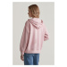 MIKINA GANT REL SHIELD ZIP HOODIE FADED PINK