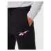 Reebok Sport Športové nohavice 'Vector'  čierna / tmavočervená / biela