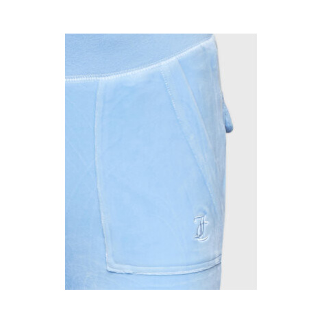 Juicy Couture Teplákové nohavice Del Ray JCAP180 Modrá Straight Fit