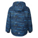 Chlapčenská lyžiarska bunda COLOR KIDS Ski jacket AOP, AF 10.000, dried tobacco