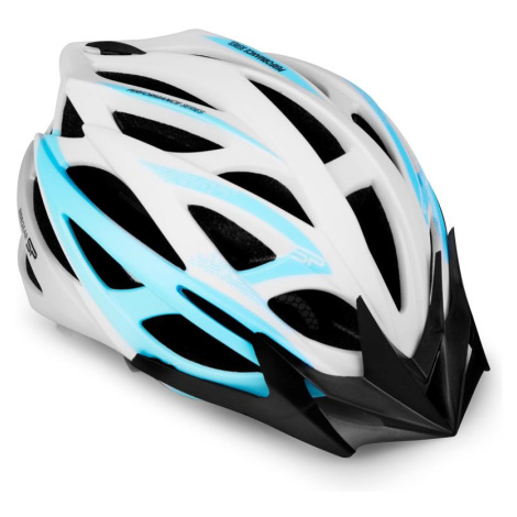 Spokey FEMME Cycling helmet IN-MOLD cm, bielo-blue