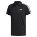 ČIERNA PÁNSKA POLOKOŠEĽA ADIDAS DESIGNED 2 MOVE 3-STRIPES POLO SHIRT FL0321